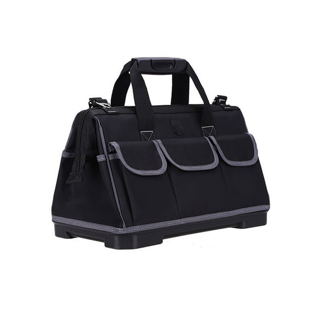 Youkk Sac à Outils Oxford Imperméable Boîte à Outils de Rangement pour Outils de Menuiserie avec Bandoulière Réglable Type Robuste 4 15 Pouces