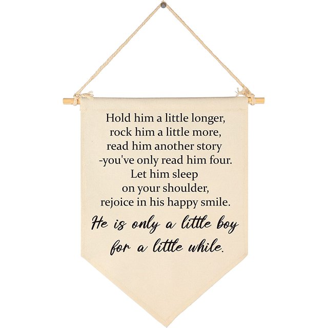 Brothers Make The Best Friends-banderín colgante de lona con bandera, cartel de pared, decoración, regalo para guardería, dormitorio, sala de juegos, sala de juegos, puerta delantera, bebé, niña, niño