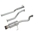 thumbnail image 6 of DNA Motoring For 01-05 Honda Civic EX Performance Catback Exhaust 4" Titanium Style Muffler Tip, 6 of 6
