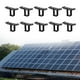 thumbnail image 1 of Paquete de 10 clips de drenaje de paneles solares, clips de limpieza del marco del panel solar del techo, clip de solución de drenaje de agua, elimina 40mm, 1 of 8