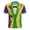 #0398-Multicolor, variant on Uootdi Womens Mardi Gras Festive Tops Crew Neck Funny Graphic Tuxedo Short Sleeve T Shirt Tropical Holiday Vacation Novelty Shirts Gift