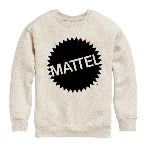 Mattel - Mattel Original Logo - Toddler & Youth Crewneck Fleece Sweatshirt