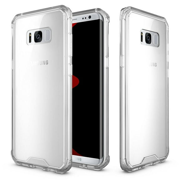 Samsung Galaxy S8 Full Body Hybrid TPU Transparent Case Cover