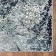 thumbnail image 3 of 5â€™ x 8â€™ Navy and Gray Abstract Ice Area Rug, 3 of 9