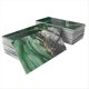 thumbnail image 1 of 32 Pegatinas de PET Grueso y Brillante para Azulejos de Metro, Azulejos de Pared de 10 X 20 cm, Autoadhesivas, para Salpicadero, Mármol Esmeralda con Vetas Doradas., 1 of 5