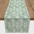 thumbnail image 2 of Creative Products Leafy Vine Pattern Soft Green 2 16 x 90 Poly Twill Table Runner, 2 of 3