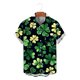 thumbnail image 5 of Ceisia Men's Summer Gift Casual Printed Button-Up Turndown Collar/Lapel Short Sleeve Shirt - Comfortable Daily Outdoor Wear, 5 of 6