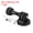 Black, variant on Unique Bargains 1/4' Thread Action Camera Tripod Adapter Aluminum Tripod Mount Adapter with Thumbscrew Style 1, Black