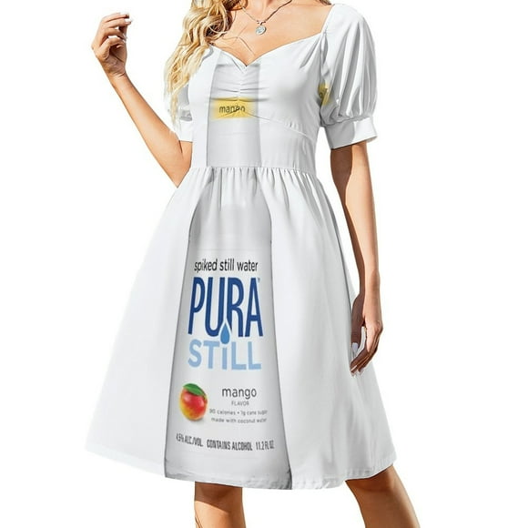 Spiked Water Pura Still Mango Sleeveless Dress Dress vintage women's evening dresses
