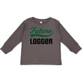 thumbnail image 3 of Inktastic Logging Future Logger Boys Long Sleeve Toddler T-Shirt, 3 of 5