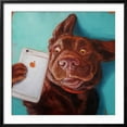 thumbnail image 2 of Dog Selfie Framed Premium Giclee Print by Lucia Heffernan, 24" x 24", Sold by Art.com, 2 of 4