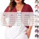thumbnail image 3 of Neewe Womens Plus Size Plain Cardigan Lightweight Short Sleeve Open Front Oversized Boho Outfits, 3 of 8