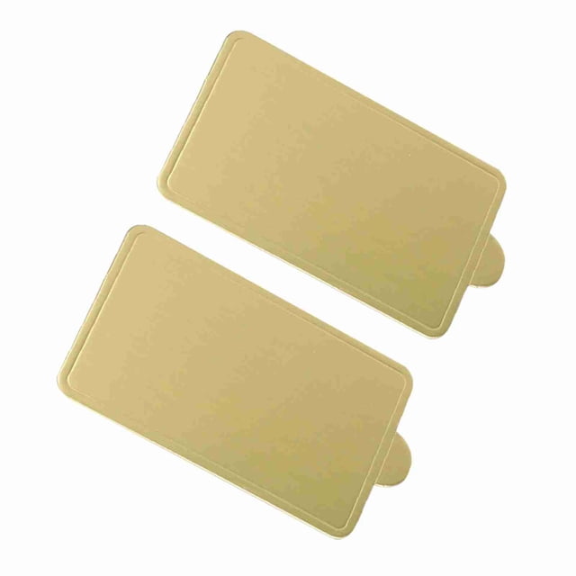 Cake Board, 100PCS Gold Cake Board Cake Stand Mini Paper Plates for Displaying Pastries, Cupcakes, Cookies