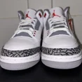 thumbnail image 4 of Ni - ke Size 10 Men’s- Jordan 3 Retro Fire Red 2022 DN3707-160 New With Box, 4 of 5