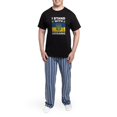 thumbnail image 5 of CafePress - I Stand With Ukraine Men's Dark Pajamas - Men's Dark Loose Fit Cotton Pajama Set, 5 of 7