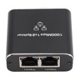 thumbnail image 1 of LAN Splitter, Alliage d'Aluminium Gigabit Ethernet Splitter pour Routeur pour Décodeur, 1 of 8