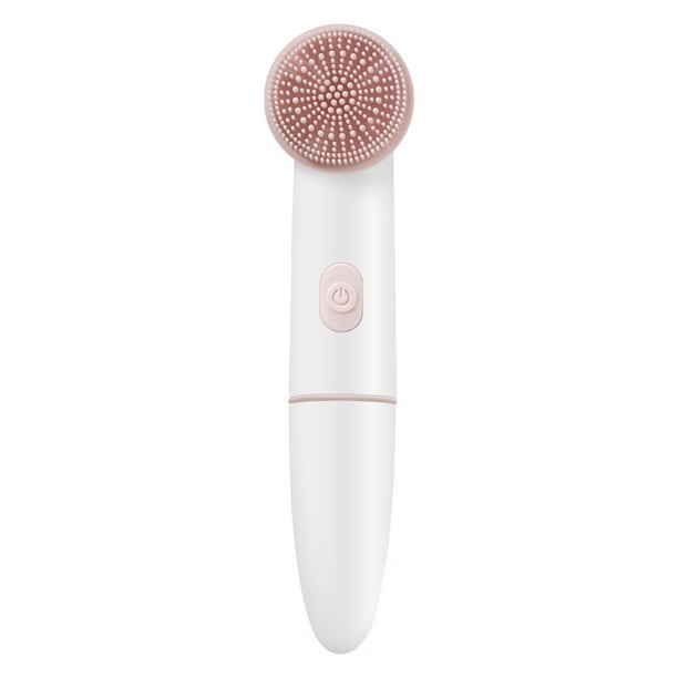 Cepillo de Limpieza Facial Cepillo de Limpieza Facial Y Cabezales de Reemplazo Cepillo de Limpieza Vibrante de Doble Aguja, Ipx7, Equipado con 2 Cabezales de Cepillo para Exfoliar, Masajear Y Limpiar