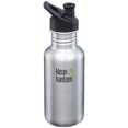 thumbnail image 1 of Klean Kanteen 1003075 Classic Brushed Stainless Water Bottle, 18oz, 1 of 2
