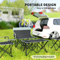 thumbnail image 3 of Picnic Table Set 3 Foldable Chairs & 1 Table, 600D Polyester Fabric, Foldable, 3 of 7