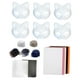 thumbnail image 1 of Conjunto de 6 máscaras de gato perfecl para DIY decoración de fiesta, 1 of 8