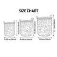 thumbnail image 2 of zhangmingg Panier à Linge Matelassé Boho Chat Animal pour Chambre de Bébé et Rangement Domestique Utilitaire Autoportant avec Poignées, 2 of 5