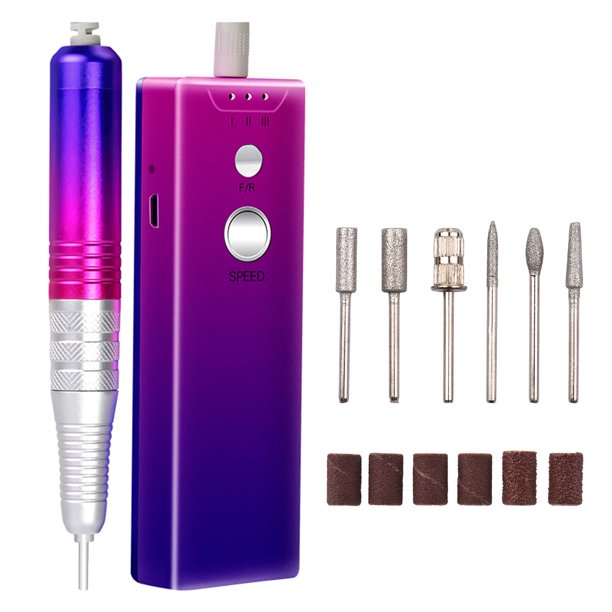 Professional Nail Drill Machine Drop 25000 RPM Rechargeable Nail