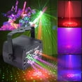 thumbnail image 1 of Yhmxh Party Projection Lamp Stage Light RGB Color LED Sound Control Remote, 1 of 9