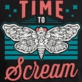 thumbnail image 3 of CafePress - Cicadas Time To Scream Loves Periodical Cicadas - Men's Long Sleeve Loose Fit Cotton Dark Pajama Set, 3 of 7