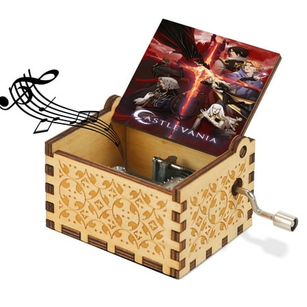 Castlevania Wooden Music Box.