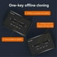 thumbnail image 4 of M.2 NVMe/ Sata Duplicator Dual-Bay Offline Clone 20Gbps NVME Docking Station One-Key Offline Clone Ssd Dock US Plug, 4 of 5