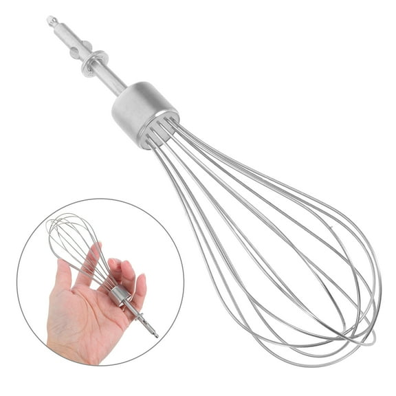 LOLIPPYY 2Pcs Multifunctional Stainless Steel Whisk Heads for Hand Mixer and Kitchen Mixing