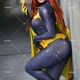 thumbnail image 4 of Disfraces de cosplay de Bat Girls, traje Zentai, mono de Bat Girl para chicas frikis, disfraces de Halloween para mujeres, sin capa, cinturón y máscara, 4 of 5