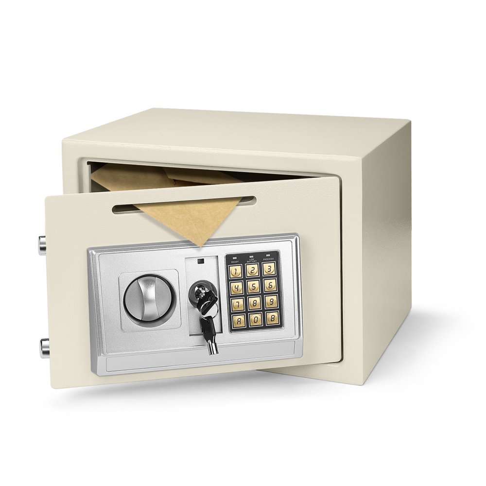 Electronic Depository Safe Box with Drop Slot Posting Opening Digital Keypad Combination Lock