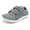 Grey, variant on Toddler Boy Athletic Shoes Leather Children's Big Head Walking Shoes Loose Lightweight Sneakers for Girls Gray (Toddler/Little Kid/Big Kid),13