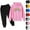 Pink, variant on Children's Hoodies Lounge Sets Fall 2 Piece Outfits Rainbow Print Pullover Sweatshirt and Sweatpants Matching Set Tracksuits