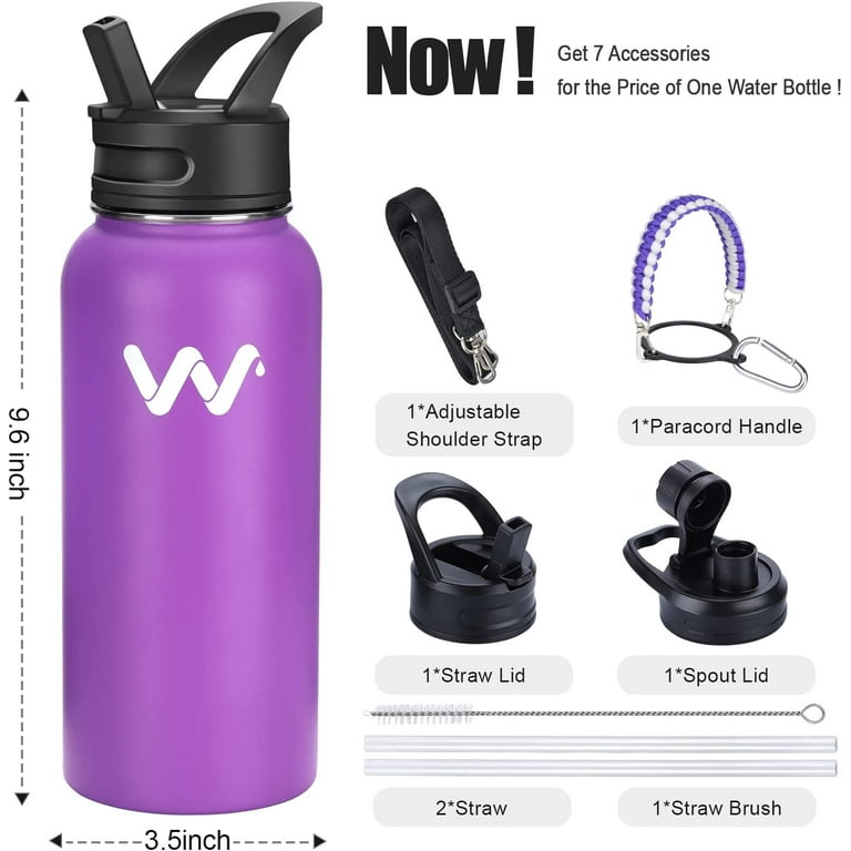 Thermos for Water Cup Thermal Bottle Coffee With Spout Lid