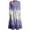 Purple, variant on IROINNID Maxi Dress for Women Round Neck Long Sleeve Folding Floral Printed Oversized Dresses,Purple