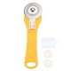 thumbnail image 1 of Cortador rotativo de polea, cuchillo de corte plano, herramientas de corte de tela DIY, herramientas de costura de ropa, amarillo, 1 of 8