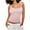 Pink, variant on LYXSSBYX Tank Tops for Women Sexy Casual Solid Fashion Women Sleeveless V-Neck Vest Ladies Slim Short Tops