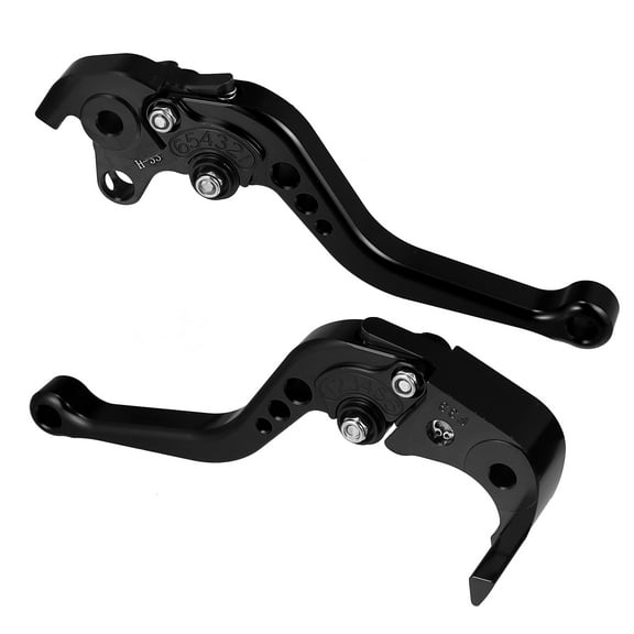 Unique Bargains 1 Pair Motorcycle Brake Clutch Levers Adjustable Folding CNC for Honda CBR1000RR CBR 1000RR Black