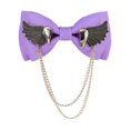 thumbnail image 1 of Corbata Pajaritas Doble capa Minnieouse Violeta H3112-5, 1 of 6