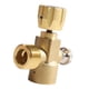 thumbnail image 2 of Adaptadores de corriente de cilindro de latón, conector de válvula de llenado 4 a W21.8-14, adaptador de llenado de , Sin Presión Sunnimix Adaptador de llenado, 2 of 8