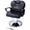 Black 41, variant on Hydraulic Barber Chair with Extra Wide Seat, 360° Swivel PU Leather Salon Chair for Hair Styling and Shampoo, Black