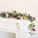 thumbnail image 4 of Guirnalda de Pascua de 36 hojas de parra, 170 cm, de plástico verde, decorativa para colgar en el marco de la puerta | Decoración ligera y duradera para interiores y exteriores., 4 of 6