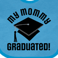 thumbnail image 4 of Inktastic My Mommy Graduated College Graduate Boys or Girls Baby Bib, 4 of 4