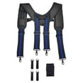 thumbnail image 5 of Kuntesetty Tool Belt Suspender 4 Point Tool Belt Harness for Carpenter Farmer Repairmen Black and Blue, 5 of 9