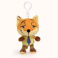 thumbnail image 4 of LLavero de Peluche de Anime Zootopia de Disney y bolso colgante, llaveros de Animal de Peluche perezoso, zorro, conejo, decoración de bolso, 4 of 5
