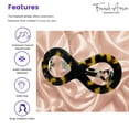 thumbnail image 3 of French Amie Infinity Loop 3&rdquo; Celluloid Handmade Automatic Hair Barrette, 3 of 25