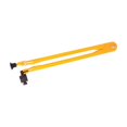 thumbnail image 3 of relayinert Math Geometry Equipment Math Geometry Ruler for Drafting Drawings Chalkboard 60 degree triangle Yellow Compass, 3 of 6