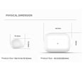 thumbnail image 4 of Tws Wireless Lnvisible Bluetooth Headphones Mini Semi-in-ear Earbuds X6 Noise Reduction Sports Headset - Earphones &amp; Headphones, 4 of 7